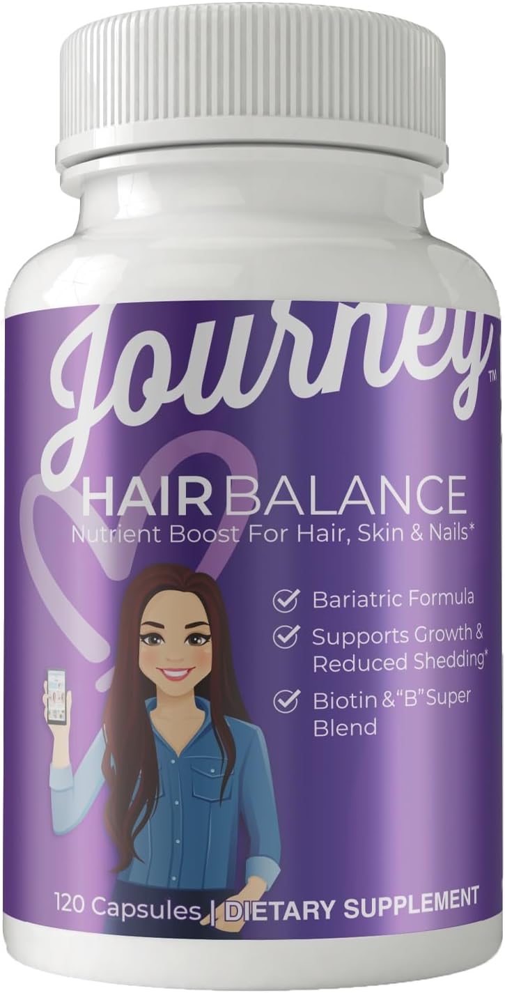 Bariatric Eating Journey Hair Balance - Complemento Nutricional para Cabello, Piel y Uñas (120 Cápsulas)
