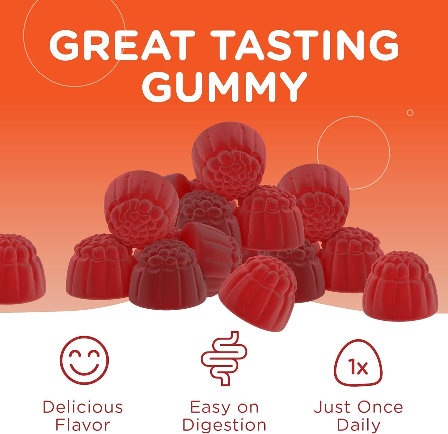 Zahler Chapter Six Apple Cider Vinegar Gummies, Apple, 60 Gummies