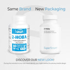 Supersmart 2-HOBA (Hobamine) 100mg - 60 Cápsulas Vegetarianas