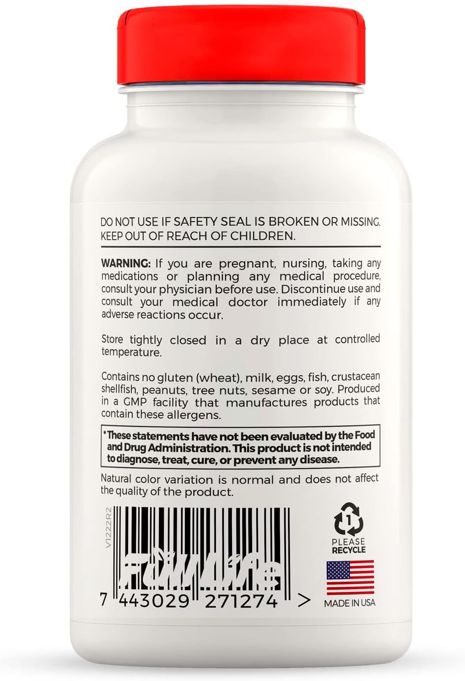 Full Life Moringa Oleifera Cápsulas – 1000 mg – 120 Cápsulas Vegetales