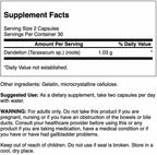 Swanson Dandelion Root 515 mg - 60 Cápsulas