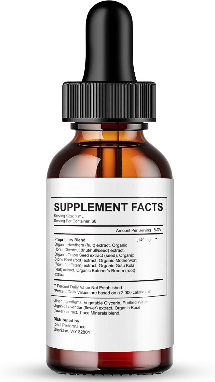 Glyco Shizen Drops - Suplemento Líquido Natural para Niveles Estables y Circulación (5 Pack)