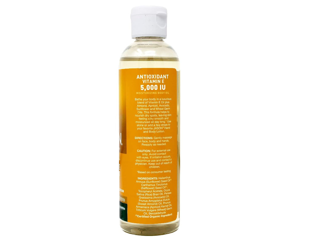Jason Oil E 5000 UI - Aceite de Vitamina E Corporal