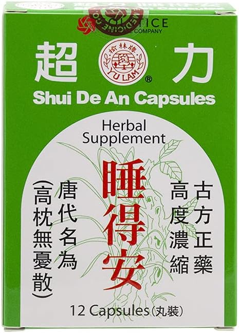 Shui De An - 12 cápsulas, Solstice