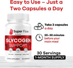 Super Flow Glycogen - Multivitamínico y Mineral - 60 Cápsulas