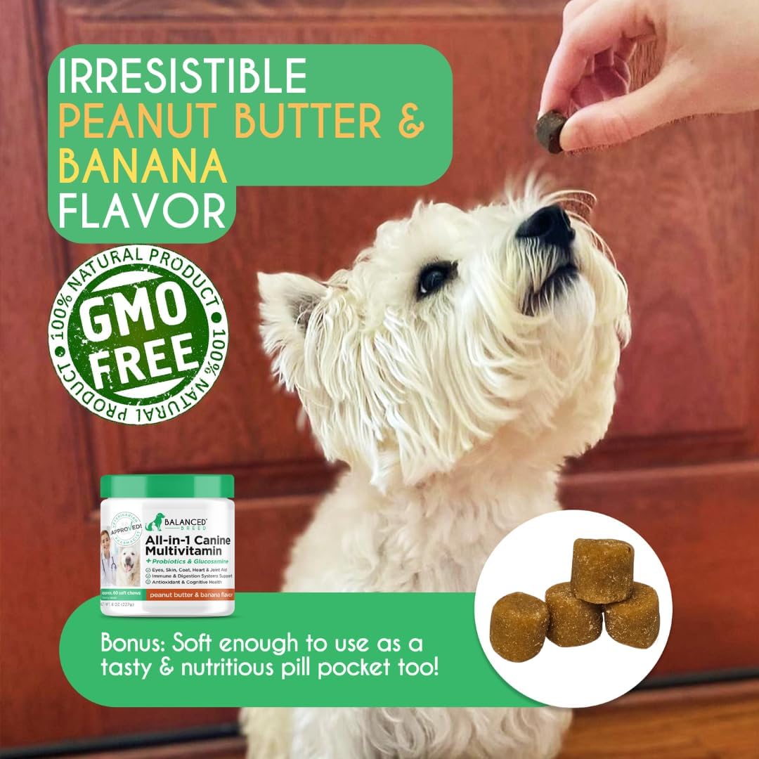 Balanced Breed All-in-1 Multivitamínico para Perros