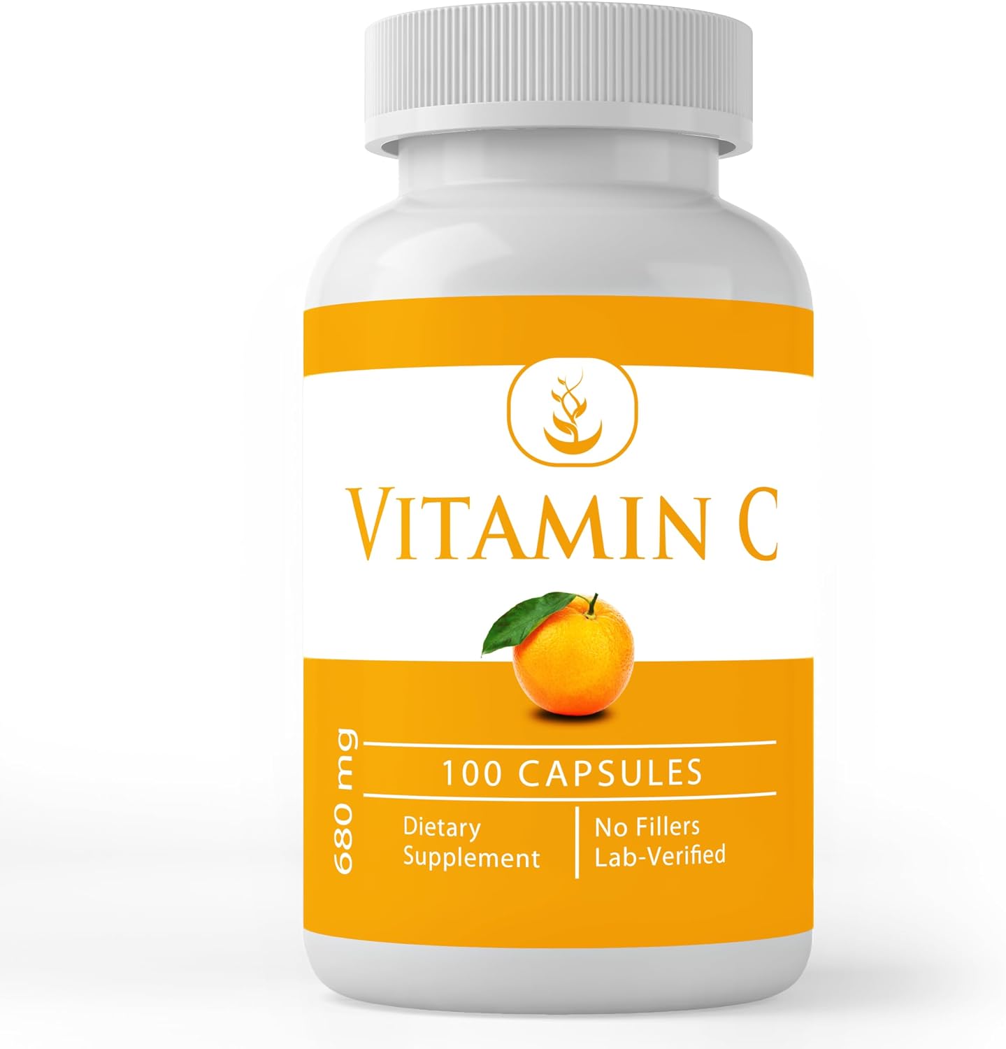 PURE ORIGINAL INGREDIENTS Vitamina C (Ácido Ascórbico) - 100 Cápsulas