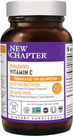 New Chapter Vitamina C Fermentada, 30 Comprimidos