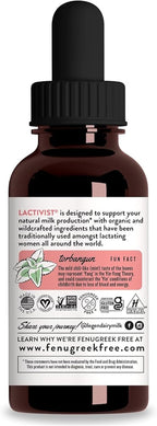 Legendairy Milk Lactivist Drops – Complemento para la lactancia con Torbangun orgánico, sin alcohol, 60 ml