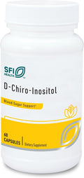 SFI Health Klaire Labs D-Chiro-Inositol - 150 mg - Suplemento Hipoalergénico (60 Cápsulas)
