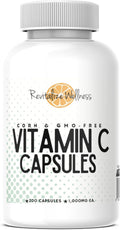 Revitalize Wellness Vitamina C Cápsulas 1000 mg - 200 Cápsulas