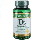 Vitamina D 2000 UI, 150 comprimidos – Nature's Bounty