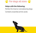 Amino-Bolic Forte Suplemento Nutricional para Perros de Trabajo - 60 Comprimidos Masticables Sabor Bacon