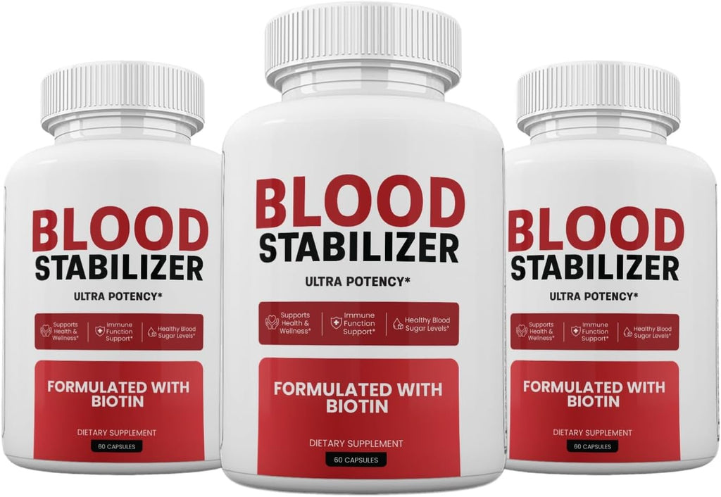Zonata Blood Stabilizer Cápsulas, 180 Cápsulas (3 Pack)