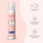 Bark & Whiskers Aceite de Krill para Gatos y Perros - Omega-3 EPA y DHA - Bomba Dosificadora - 1.45 fl oz (186 dosis)