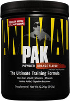 Animal Pak Multivitamínico en Polvo – 44 Dosis, Sabor Naranja