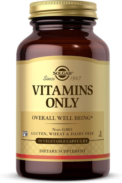 Solgar Vitaminas Sólo Cápsulas Vegetales 90 Unidades – Image 1
