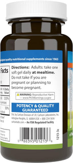 Carlson - Vitamina A y D3, 10000 UI (3000 mcg RAE) de Vitamina A, 400 UI (10 mcg) de Vitamina D3, 300 Cápsulas Blandas