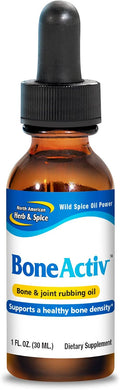 North American Herb and Spice Boneactiv Aceite para Frotar, 1 Onza (30 ml)