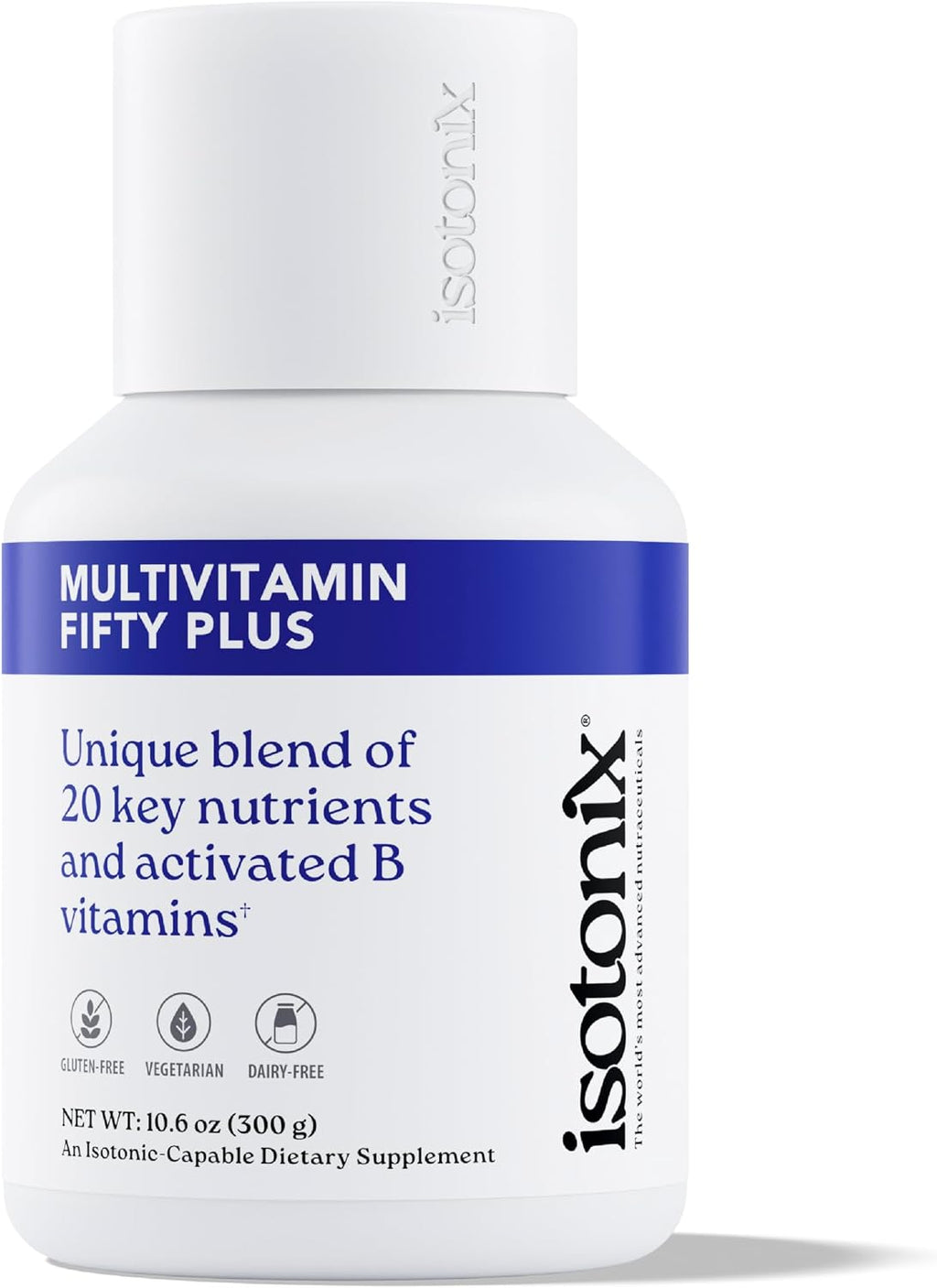 Isotonix Multivitamin Fifty Plus – Multivitamínico diario para adultos mayores de 50 años