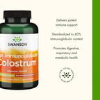 Swanson High Ig Calostro 500 mg - 120 Cápsulas