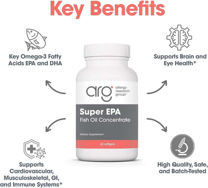 ARG Super EPA - Omega-3 Concentrado 720 mg EPA y 480 mg DHA - 60 Perlas – Image 4
