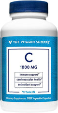 The Vitamin Shoppe C-1000 1000 mg, 100 cápsulas
