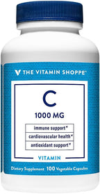 The Vitamin Shoppe C-1000 1000 mg, 100 cápsulas
