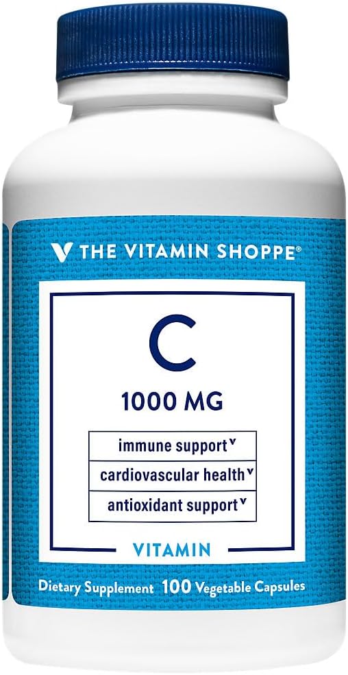 The Vitamin Shoppe C-1000 1000 mg, 100 cápsulas