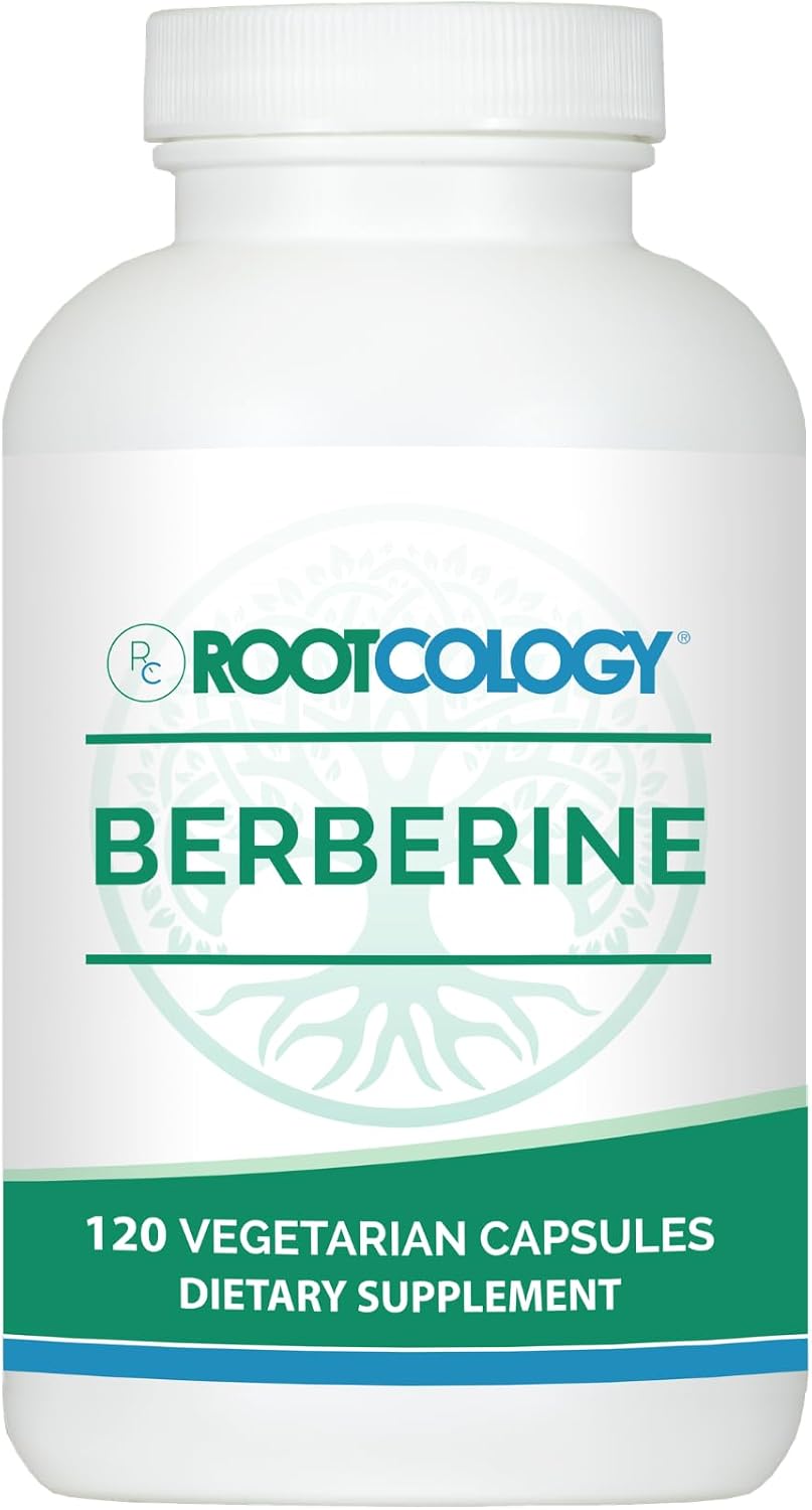 Rootcology Berberine - Berberina HCl de Origen Vegetal - 120 Cápsulas