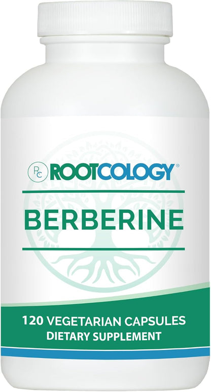 Rootcology Berberine - Berberina HCl de Origen Vegetal - 120 Cápsulas – Image 1