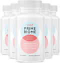PrimeBiome Gummies – Gominolas Probióticas con Inulina, Lion's Mane y Jengibre – 30 Unidades (Suministro para 6 Meses) – No GMO, Sin Estimulantes, Certificado GMP