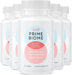 PrimeBiome Gummies – Inulina, Lion's Mane & Jengibre – 30 Gominolas, 1 Mes