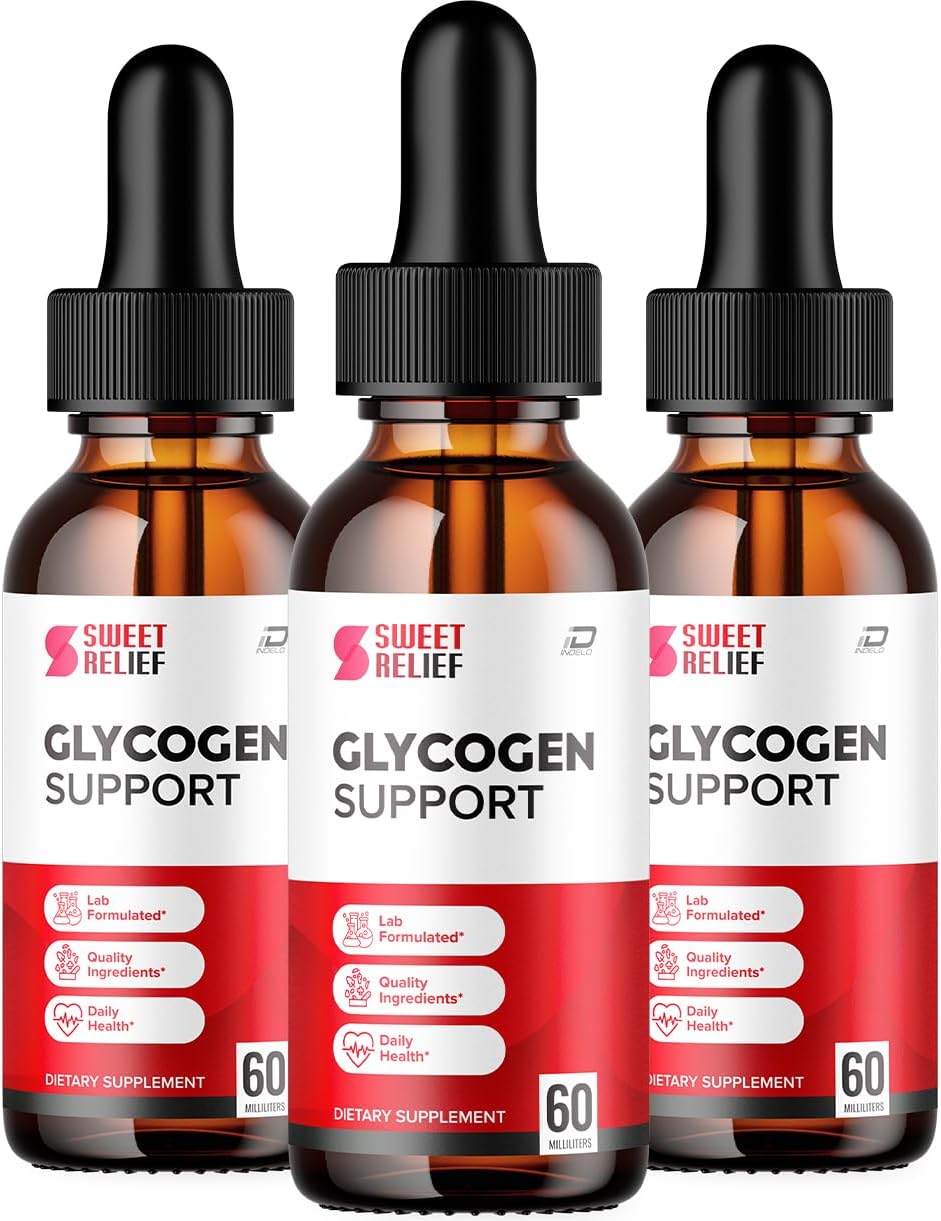 Sweet Relief Glycogen Support Drops - 3 Pack (3 Month Supply)