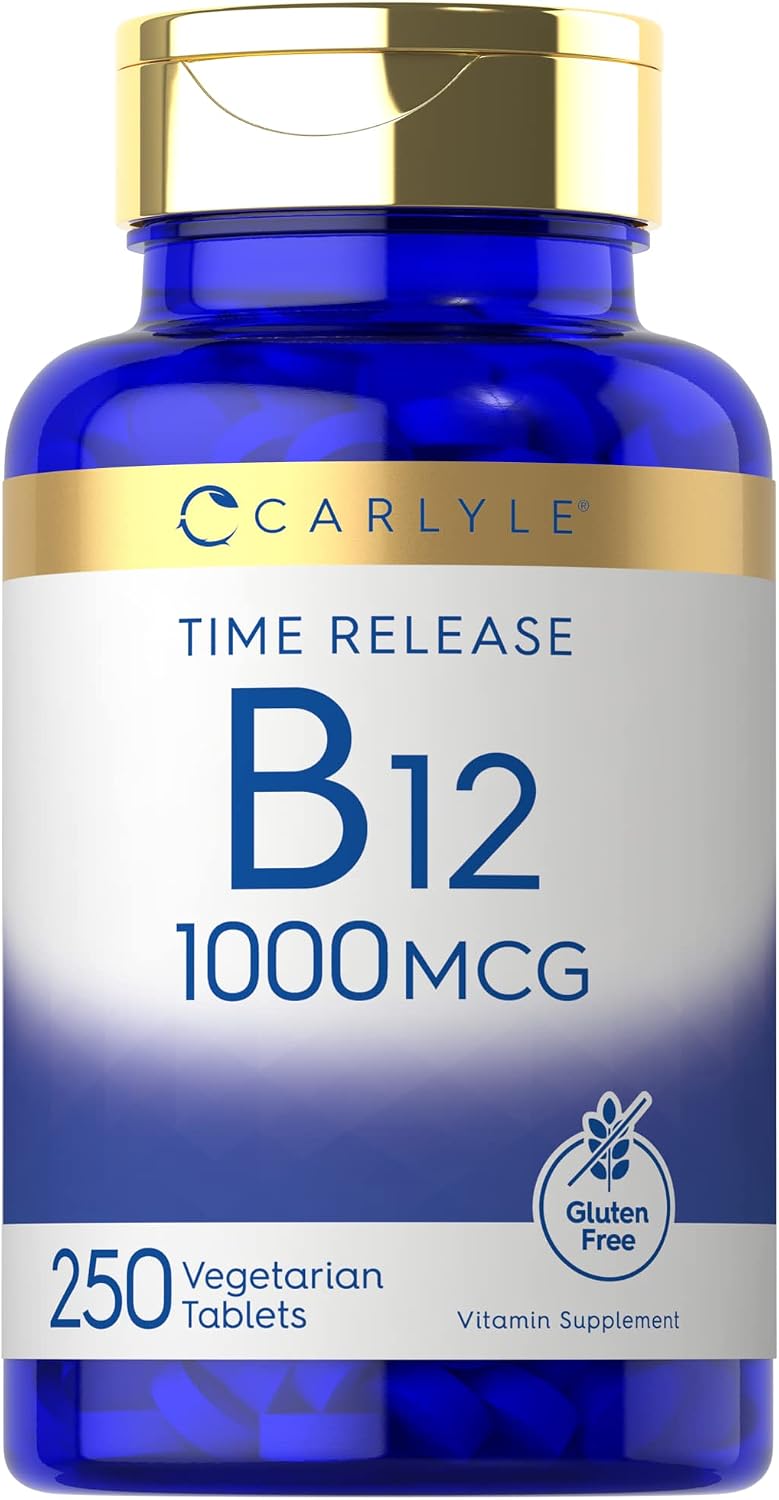 Carlyle Vitamina B12 1000 mcg - 400 Comprimidos Vegetarianos