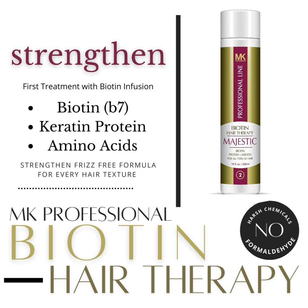 Majestic Biotin Hair Therapy 300ml (10 oz) - Sin Formaldehído