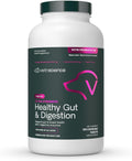 VetriScience Extra Strength Healthy Gut & Digestion - Complemento para perros con probióticos y enzimas digestivas, 120 comprimidos masticables sabor pollo