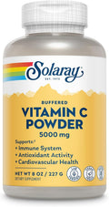 Solaray Vitamina C Ácido Ascórbico en Polvo 5000 mg - 227 g