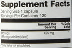 Vitacost Moringa Oleifera - 425 mg - 120 Cápsulas