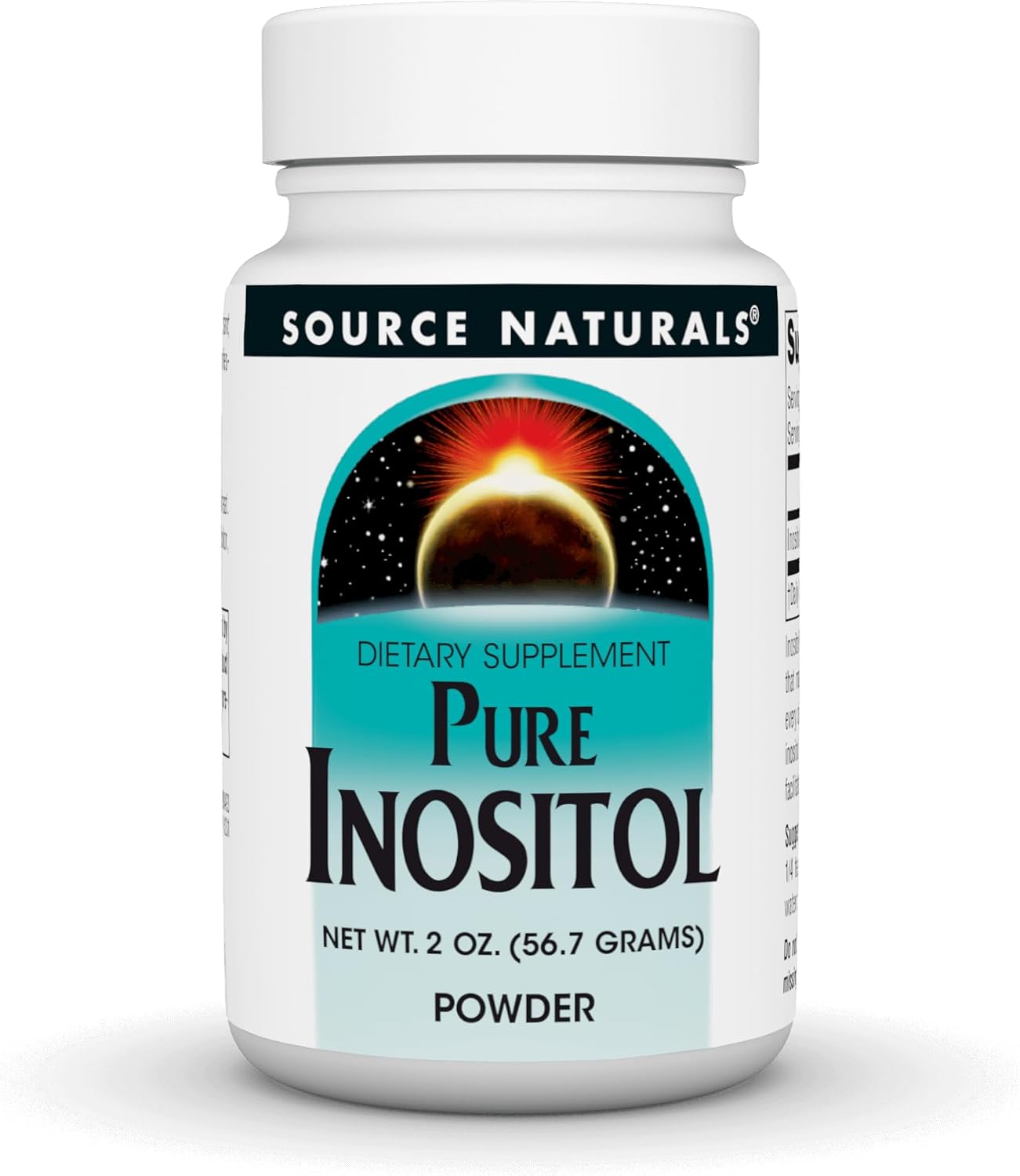 Source Naturals Inositol Puro en Polvo, 56 g