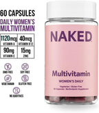 NAKED Nutrition Women's Multi - Multivitamínico Diario para Mujeres - 60 Cápsulas
