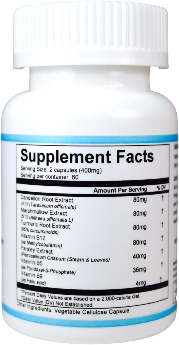 Herbs SRA RenalHealth Suplemento de Apoyo Renal y Urinario, 120 Cápsulas Vegetarianas