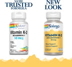 SOLARAY K2 MK-7, 50 mcg, 30 Cápsulas Vegetales