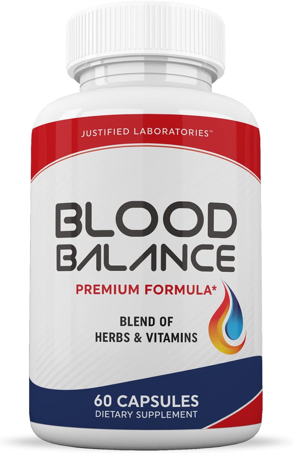 Justified Laboratories Blood Balance – 60 Cápsulas (Pack de 2) – Fórmula de Apoyo Circulatorio con Hierbas y Vitaminas