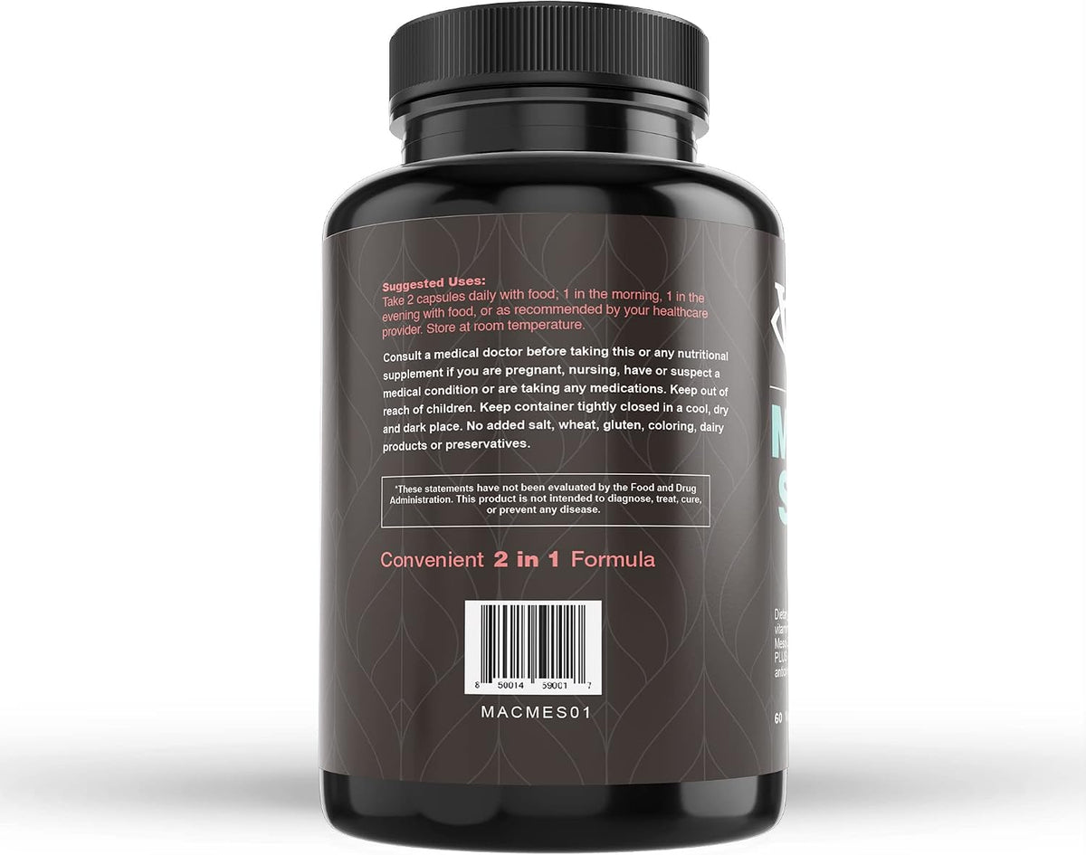 Visual Advantage® Macular Support + Meso-Z – Complemento Ocular con Antioxidantes Triples para Protección Avanzada Frente a – Image 2