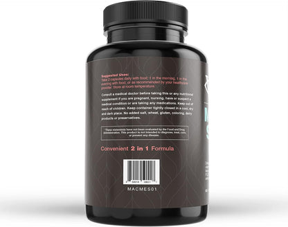 Visual Advantage® Macular Support + Meso-Z – Complemento Ocular con Antioxidantes Triples para Protección Avanzada Frente a – Image 2