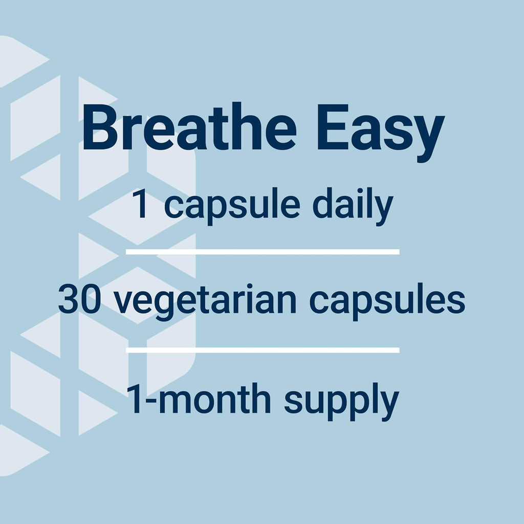 Life Extension Healthy Lungs, Suplemento Respiratorio, 30 Cápsulas