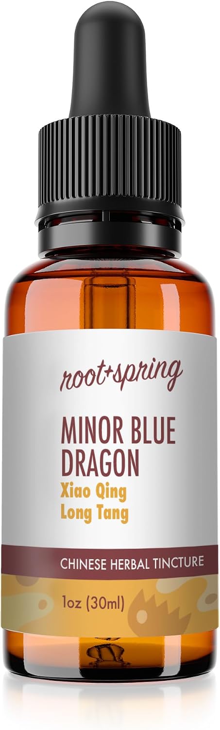 Minor Blue Dragon - Xiao Qing Long Tang - Tintura Herbal (Extracto Líquido) con Gotero - Fórmula Tradicional China - 30 ml