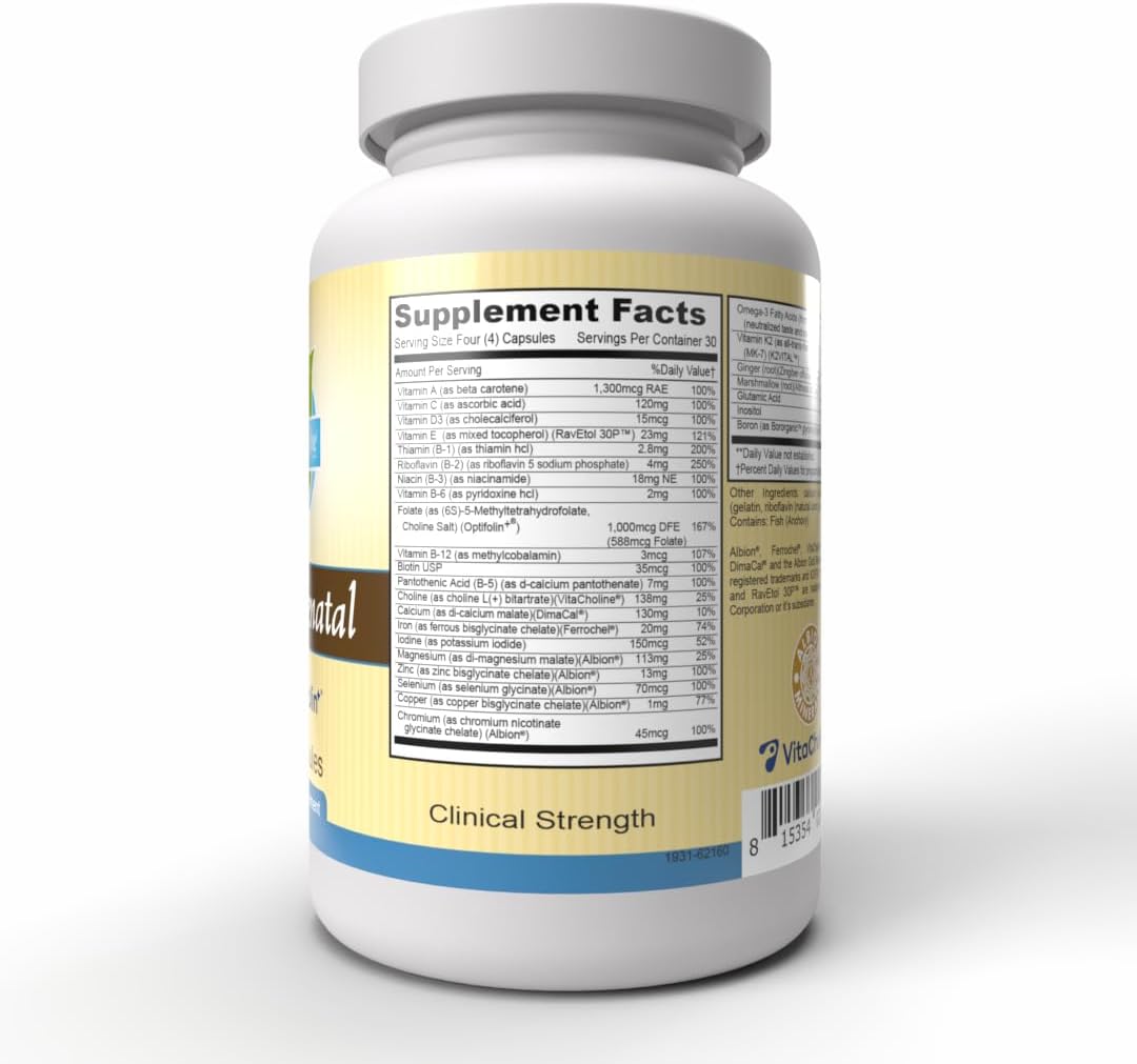 Priority One Vitamins Opti-Prenatal (120 Cápsulas)