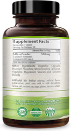 Healthy Way SAM-e 500 mg - S-Adenosil-L-Metionina - 90 Cápsulas